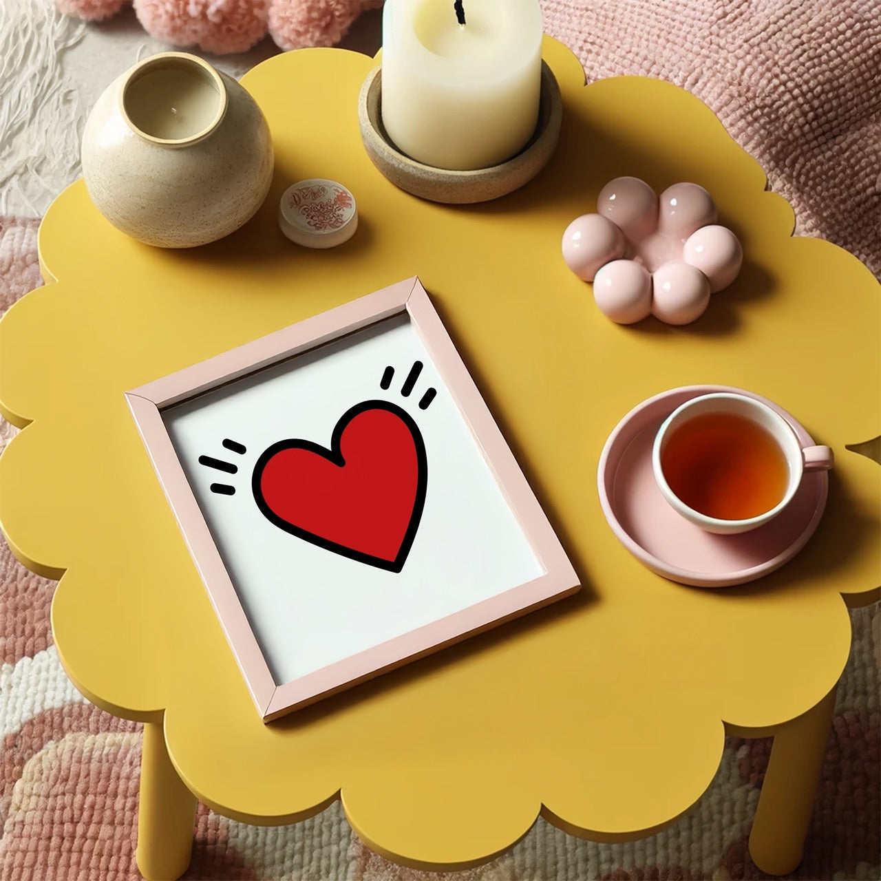 1:1 Ratio Y2K Table Frame Mockup